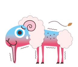 PINK ANIMALS(English Ver.) sticker #5866469