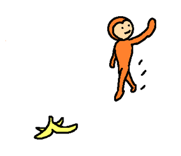 Daily conversation of monkey sticker #5866973