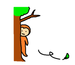 Daily conversation of monkey sticker #5866987