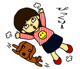 Chi-chan and Luke sticker #5867235