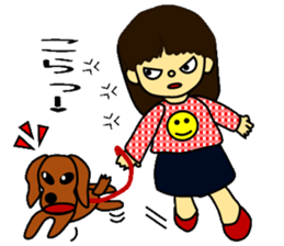 Chi-chan and Luke sticker #5867242