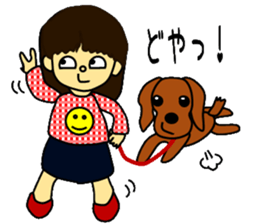 Chi-chan and Luke sticker #5867243