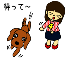 Chi-chan and Luke sticker #5867258