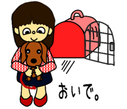 Chi-chan and Luke sticker #5867260