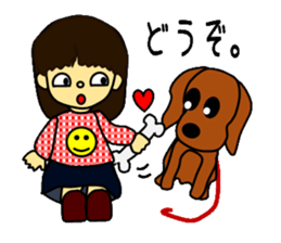 Chi-chan and Luke sticker #5867268