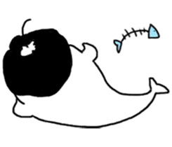 mush earless seals sticker #5867293