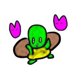 Every day of a tortoise3 sticker #5867355