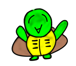 Every day of a tortoise3 sticker #5867372