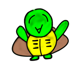 Every day of a tortoise3 sticker #5867372