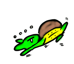 Every day of a tortoise3 sticker #5867386