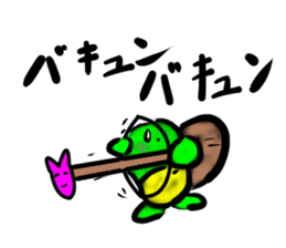 Every day of a tortoise3 sticker #5867390