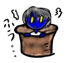 Woman ghost Sticker sticker #5867519