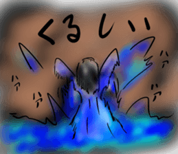 Woman ghost Sticker sticker #5867530