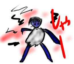 Woman ghost Sticker sticker #5867533