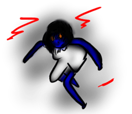 Woman ghost Sticker sticker #5867534