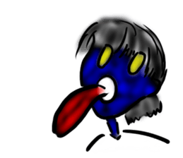 Woman ghost Sticker sticker #5867538