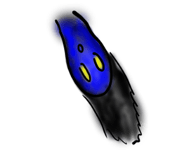 Woman ghost Sticker sticker #5867539