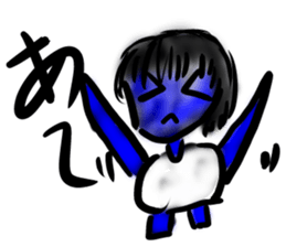 Woman ghost Sticker sticker #5867542