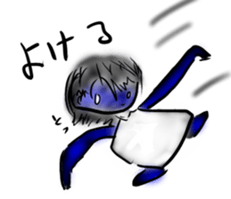 Woman ghost Sticker sticker #5867545