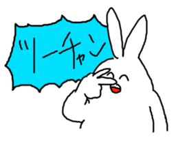 response rabbit2 sticker #5867833