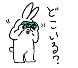 response rabbit2 sticker #5867839