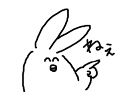 response rabbit2 sticker #5867848