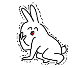 response rabbit2 sticker #5867852