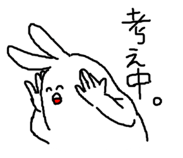 response rabbit2 sticker #5867862