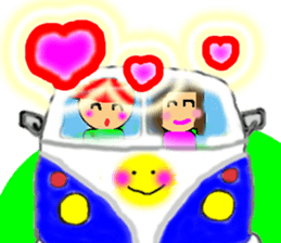 Smile Car2 sticker #5867920