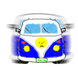 Smile Car2 sticker #5867935