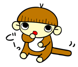 "osaru-boy" sticker #5868501