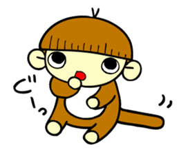 "osaru-boy" sticker #5868501