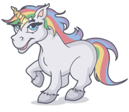 RAINBOW Unicorn ELLERY sticker #5868872