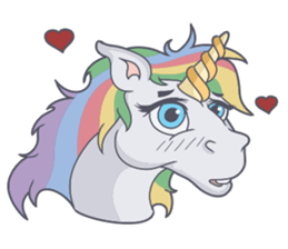 RAINBOW Unicorn ELLERY sticker #5868883