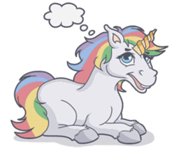RAINBOW Unicorn ELLERY sticker #5868898