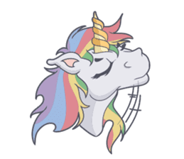 RAINBOW Unicorn ELLERY sticker #5868910