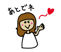 Lovely girl vol.1 sticker #5869620