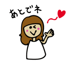 Lovely girl vol.1 sticker #5869620