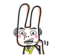 Rabbit planet family sticker #5869689