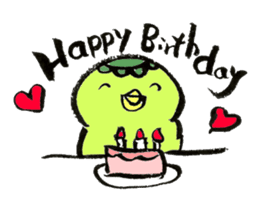 cute kappa Sticker sticker #5869875