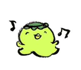 cute kappa Sticker sticker #5869894