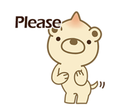 Onion Bear_Big Joe(English) sticker #5869917