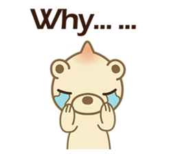 Onion Bear_Big Joe(English) sticker #5869921