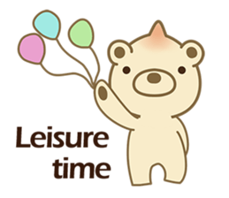 Onion Bear_Big Joe(English) sticker #5869922