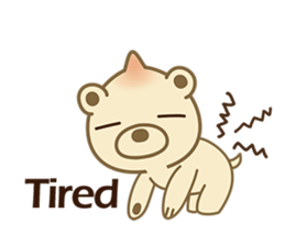 Onion Bear_Big Joe(English) sticker #5869924