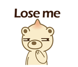 Onion Bear_Big Joe(English) sticker #5869935