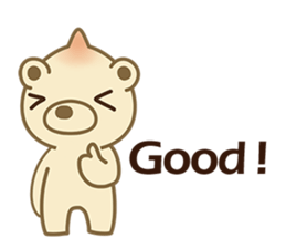 Onion Bear_Big Joe(English) sticker #5869937