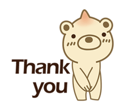 Onion Bear_Big Joe(English) sticker #5869943