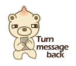 Onion Bear_Big Joe(English) sticker #5869945