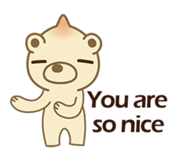 Onion Bear_Big Joe(English) sticker #5869948